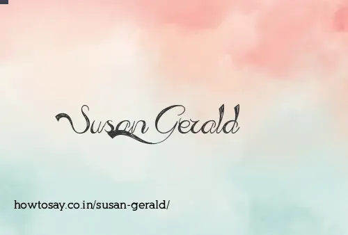 Susan Gerald