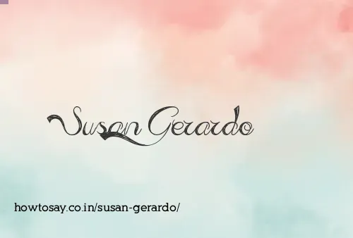 Susan Gerardo