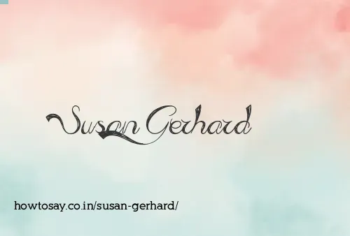 Susan Gerhard