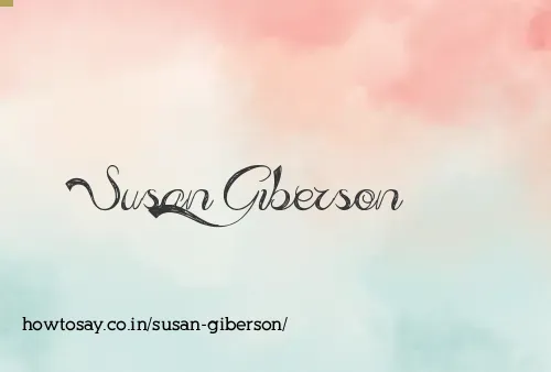 Susan Giberson