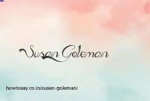 Susan Goleman