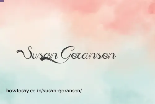 Susan Goranson