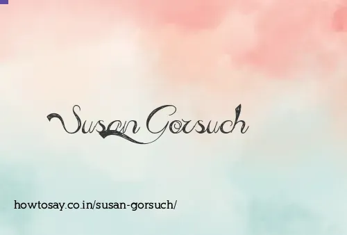 Susan Gorsuch