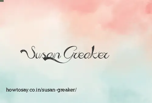 Susan Greaker