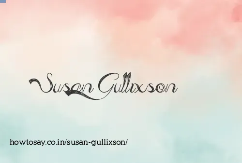 Susan Gullixson
