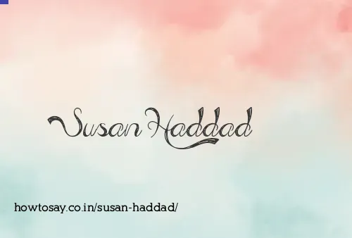 Susan Haddad