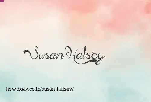 Susan Halsey
