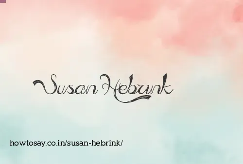 Susan Hebrink