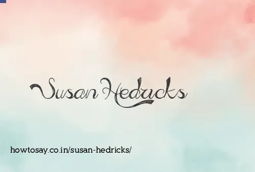 Susan Hedricks