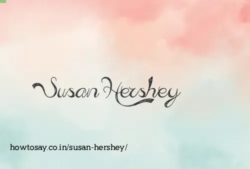 Susan Hershey