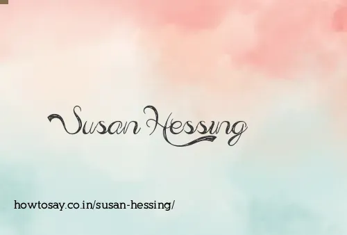 Susan Hessing
