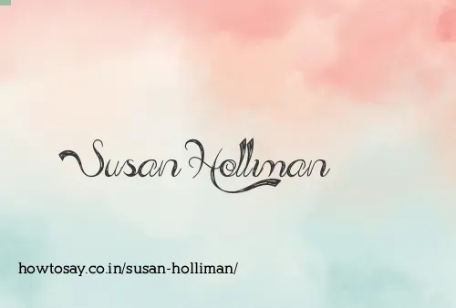 Susan Holliman