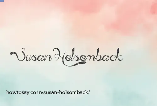 Susan Holsomback