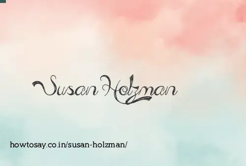 Susan Holzman