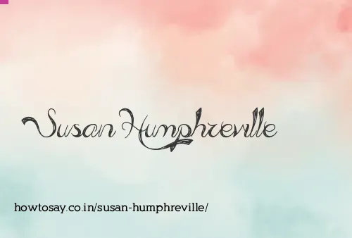 Susan Humphreville