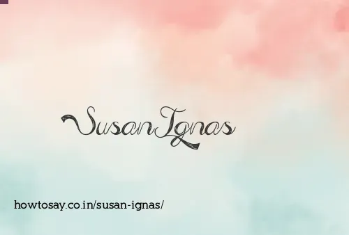 Susan Ignas