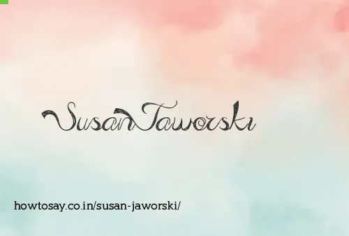 Susan Jaworski