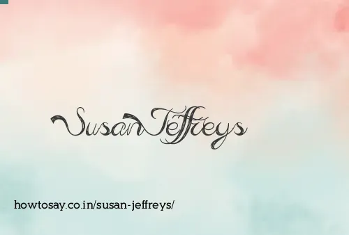 Susan Jeffreys
