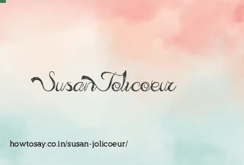 Susan Jolicoeur