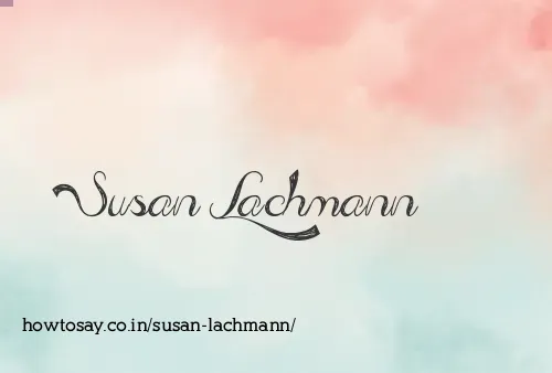 Susan Lachmann
