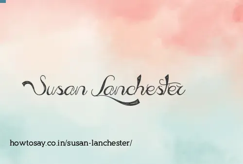 Susan Lanchester
