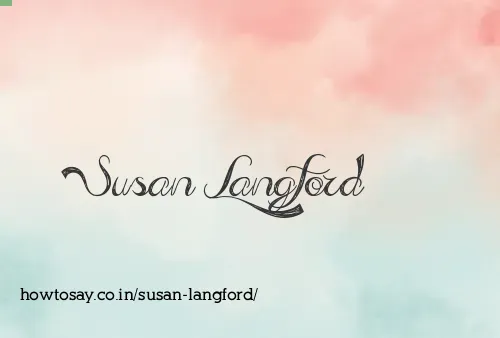 Susan Langford