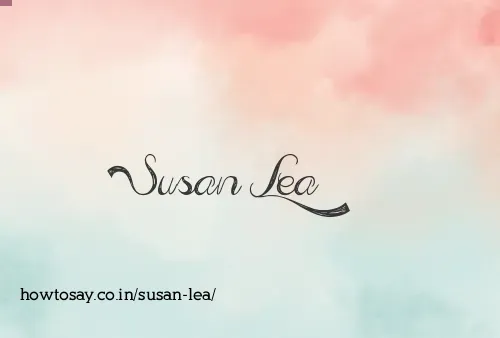Susan Lea