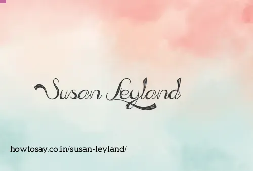 Susan Leyland