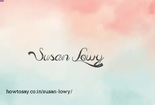 Susan Lowy