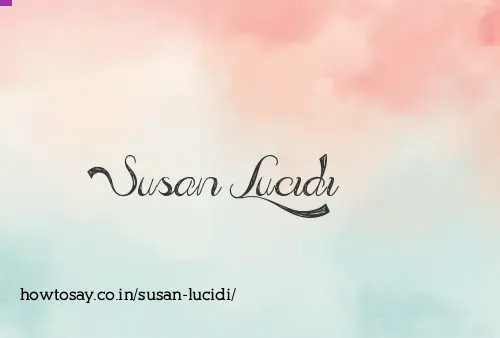 Susan Lucidi