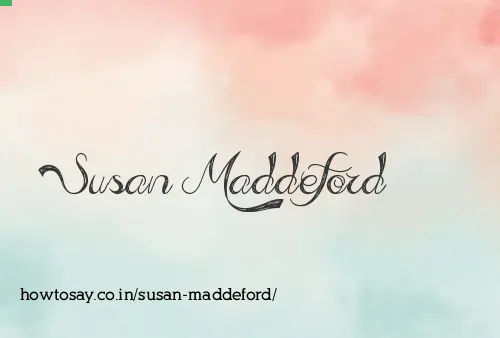 Susan Maddeford