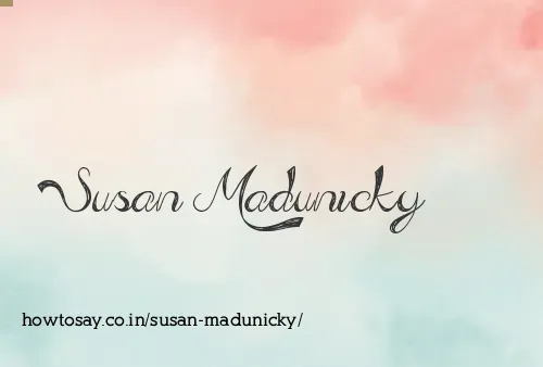 Susan Madunicky