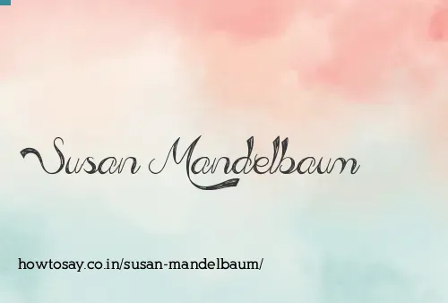 Susan Mandelbaum