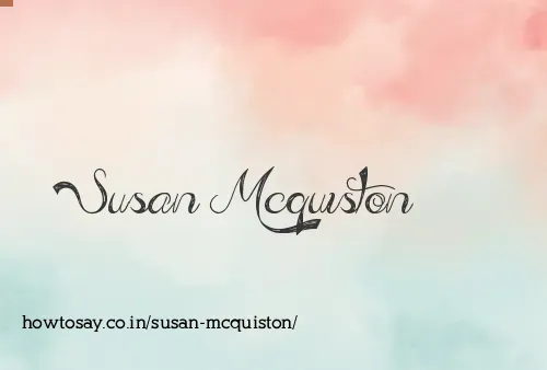 Susan Mcquiston