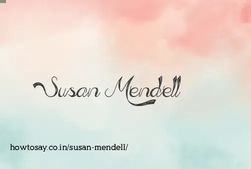 Susan Mendell