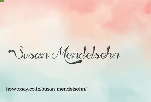Susan Mendelsohn