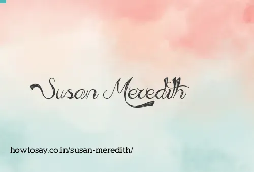 Susan Meredith