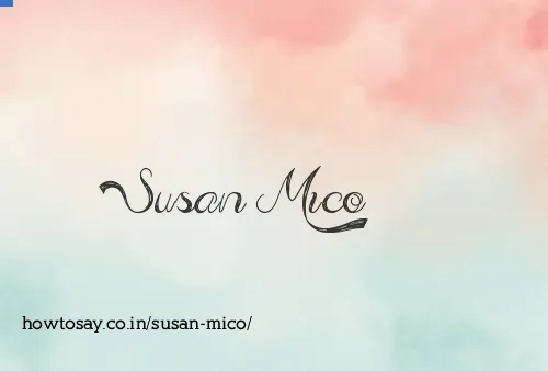 Susan Mico
