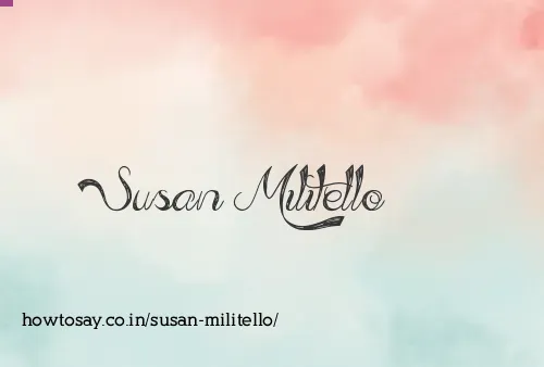 Susan Militello