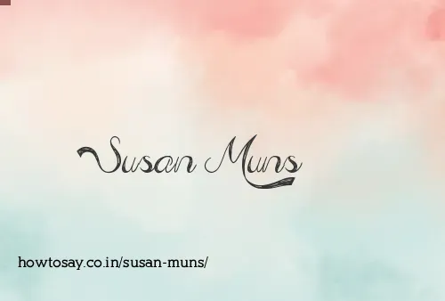 Susan Muns