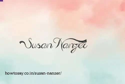 Susan Nanzer