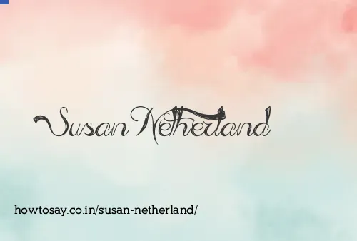 Susan Netherland