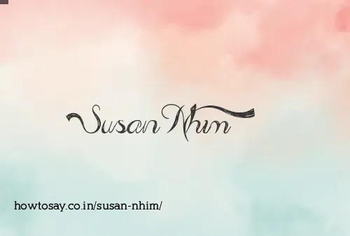 Susan Nhim