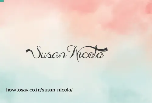 Susan Nicola