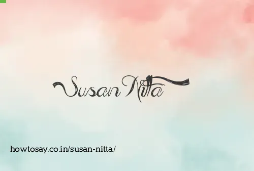 Susan Nitta
