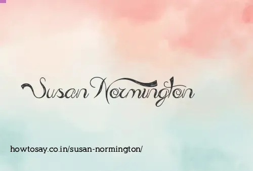 Susan Normington