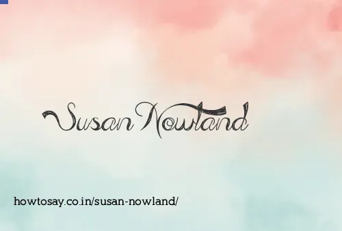 Susan Nowland