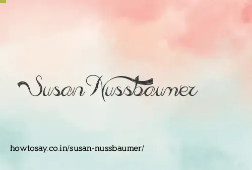 Susan Nussbaumer