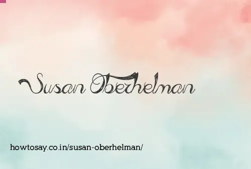 Susan Oberhelman