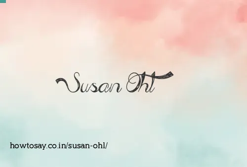 Susan Ohl